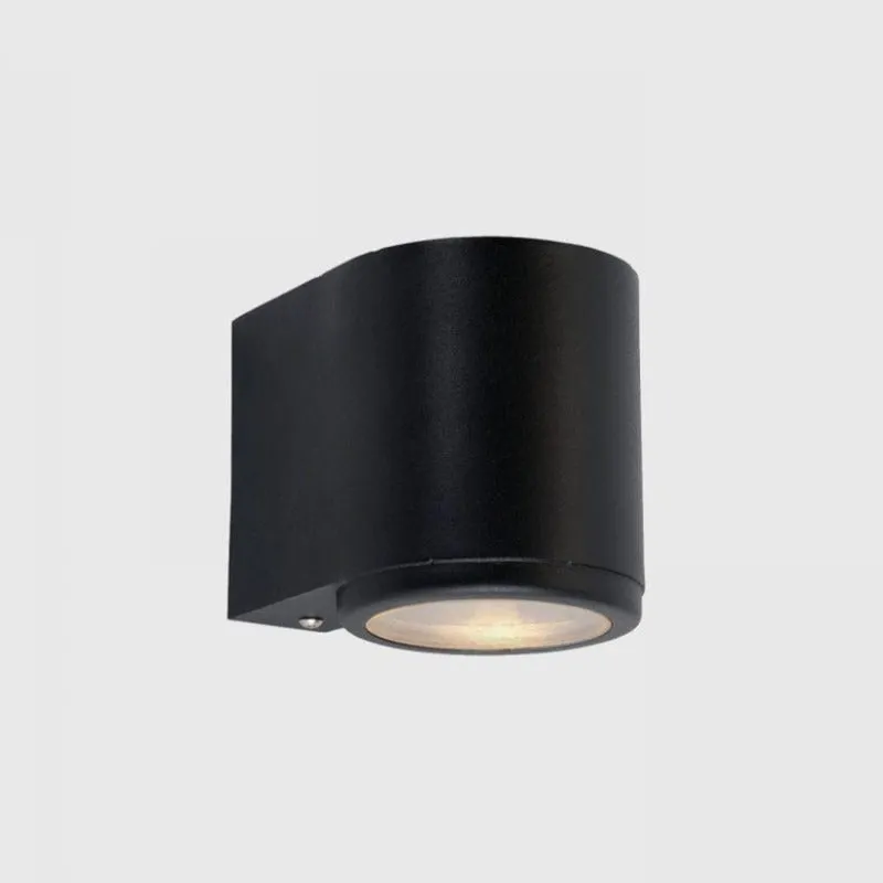 Sleek Cylinder Exterior Wall Light | Assorted Finishes