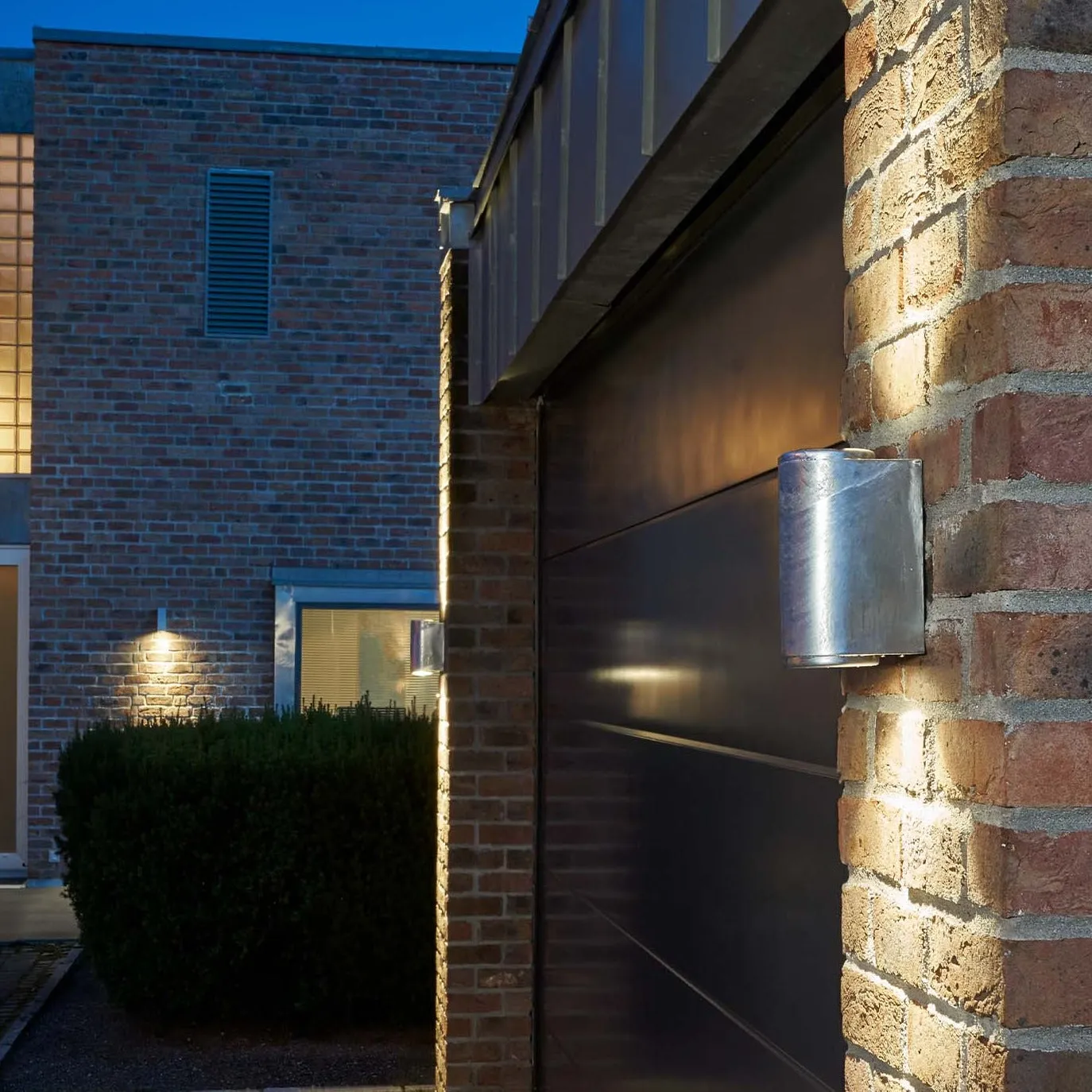 Sleek Cylinder Exterior Wall Light | Assorted Finishes