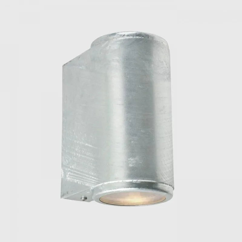 Sleek Cylinder Exterior Wall Light | Assorted Finishes