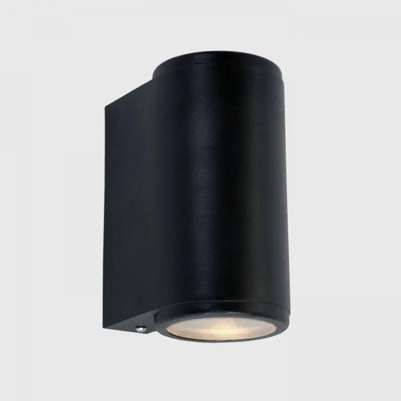 Sleek Cylinder Exterior Wall Light | Assorted Finishes