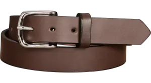 SPECIAL OFFER - The Colt: Brown Non Stitched Leather Belt 1.25"