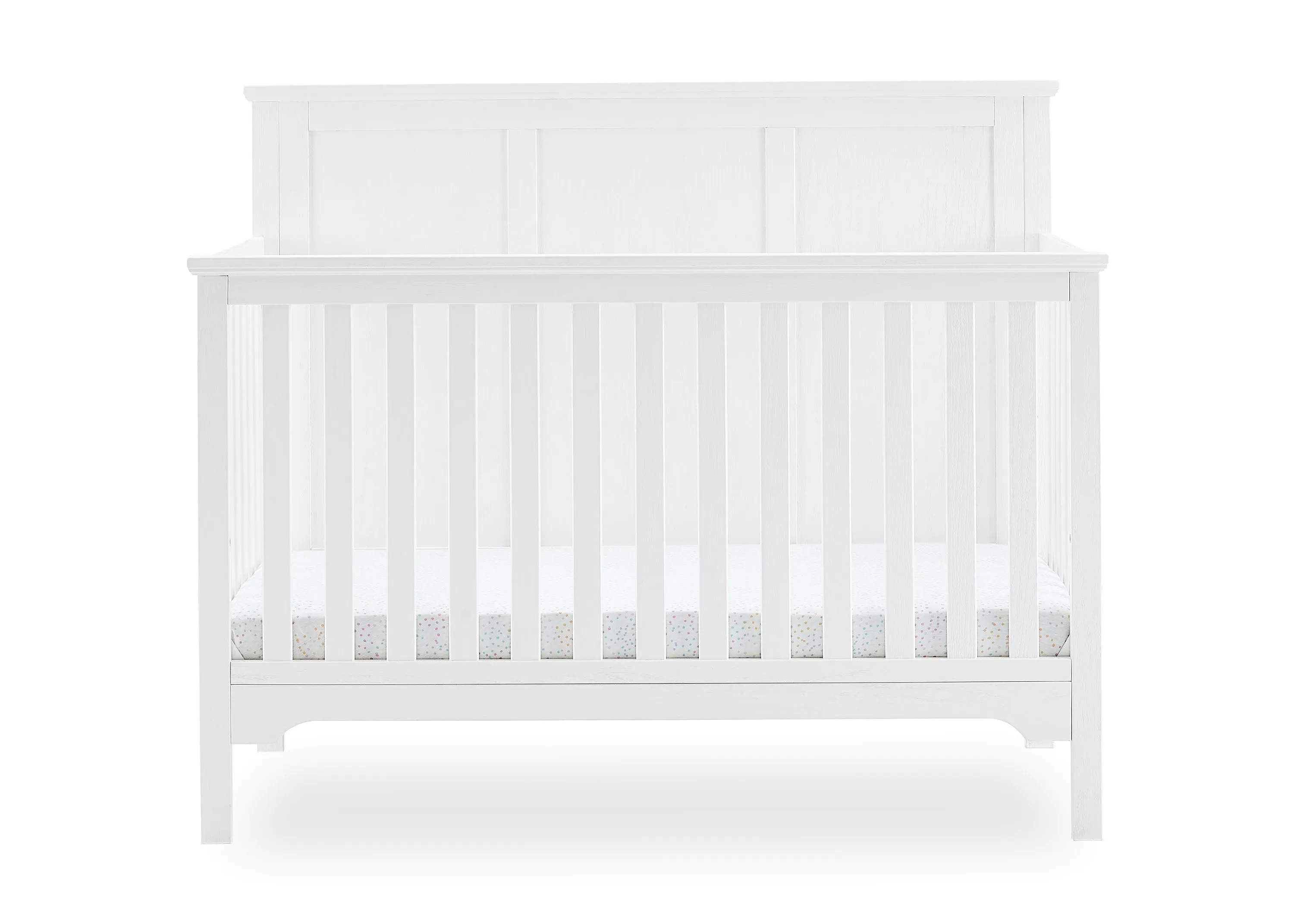 Sweet Beginnings Sage Flat Top 6-in-1 Convertible Crib