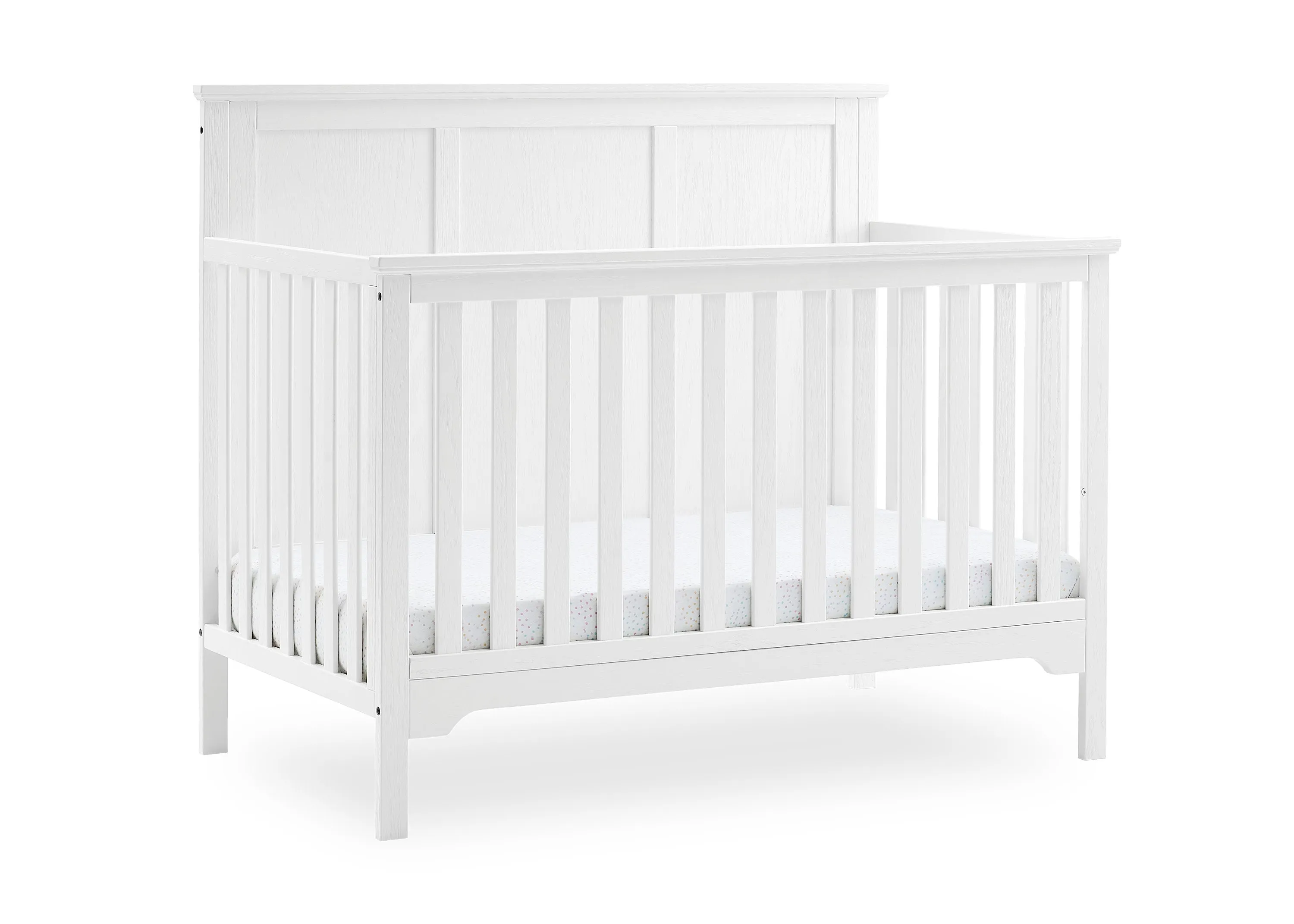 Sweet Beginnings Sage Flat Top 6-in-1 Convertible Crib