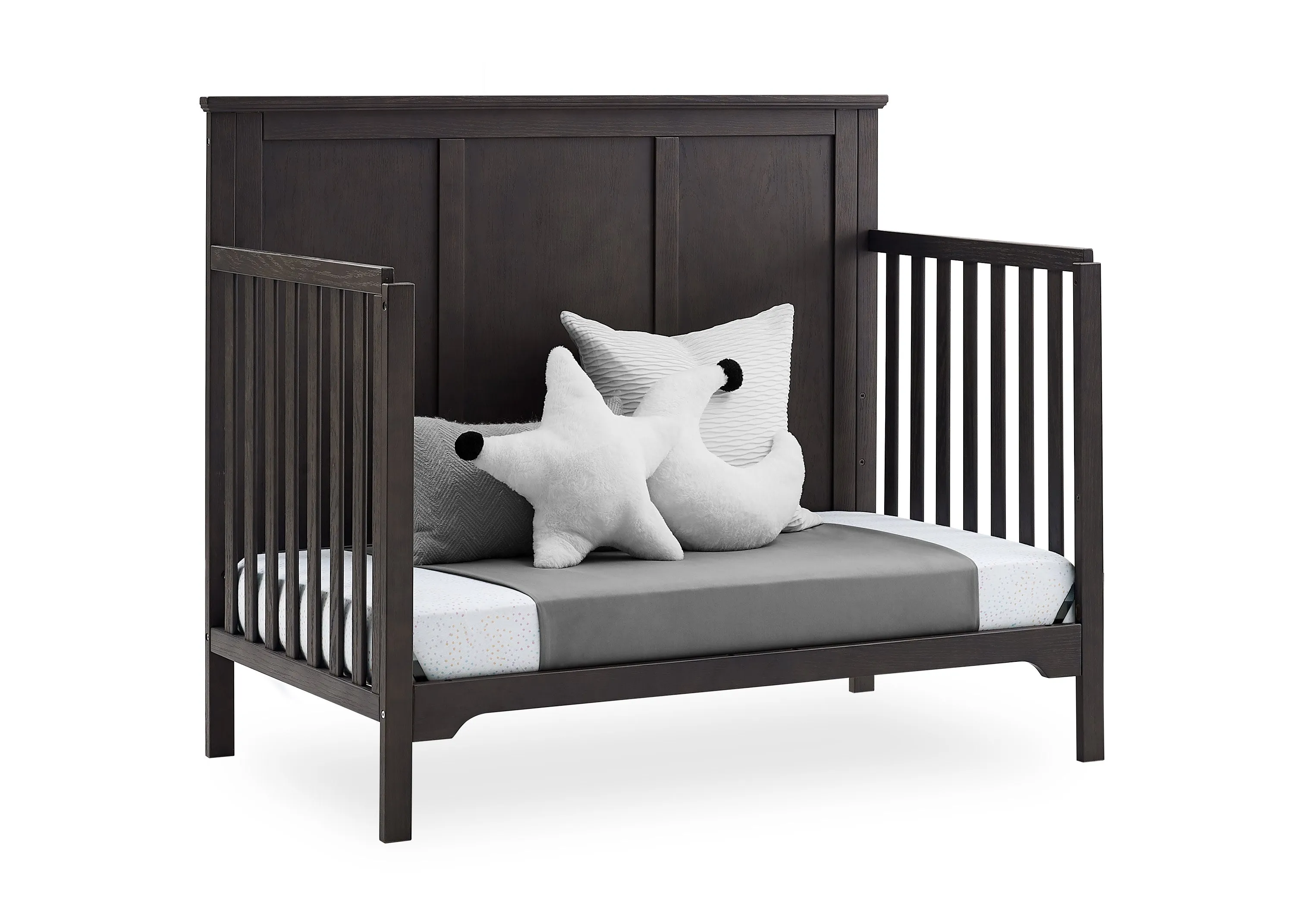 Sweet Beginnings Sage Flat Top 6-in-1 Convertible Crib