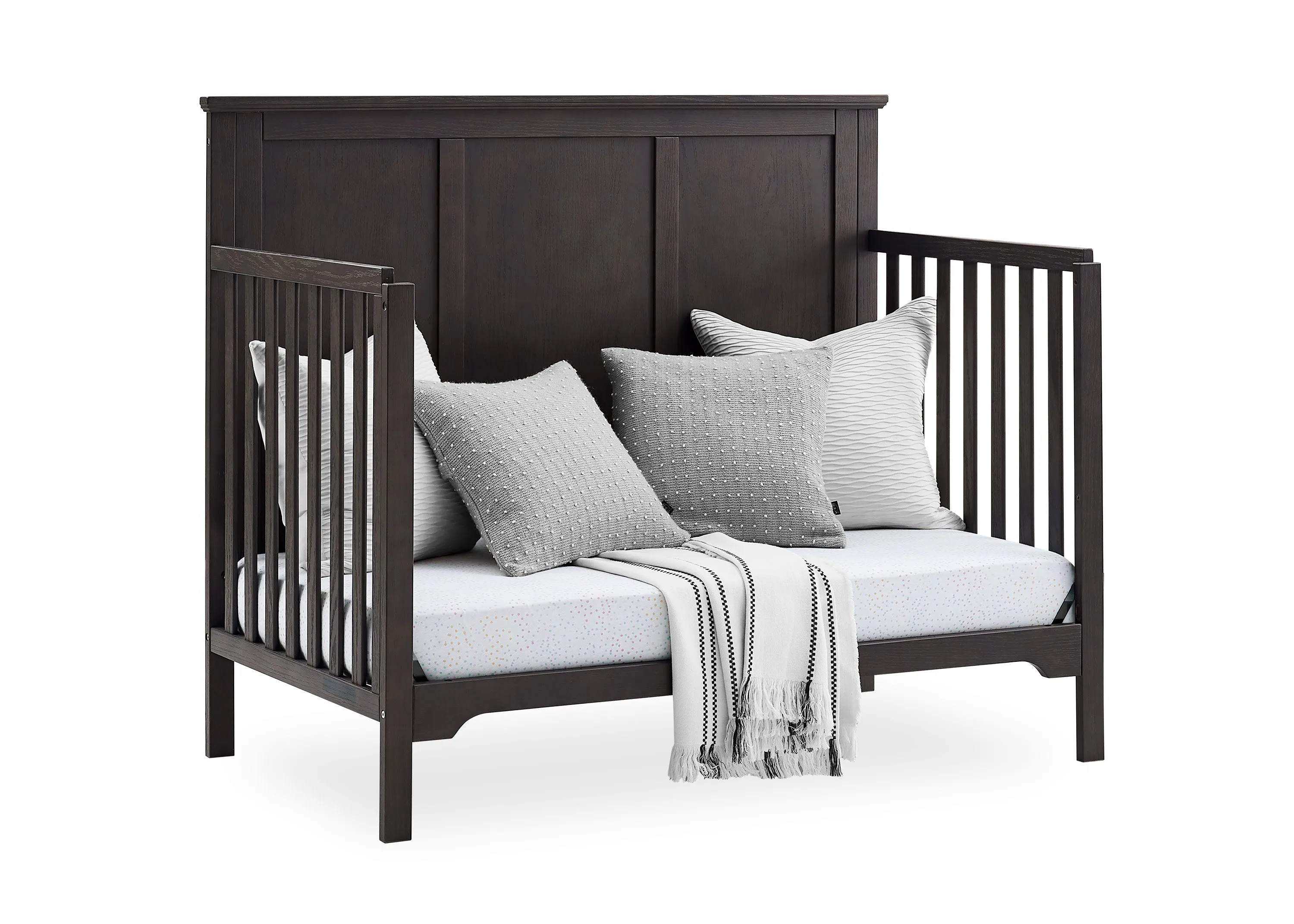 Sweet Beginnings Sage Flat Top 6-in-1 Convertible Crib