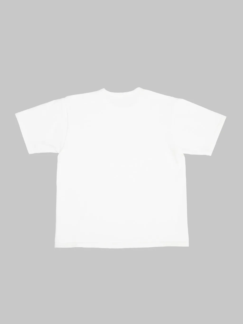 The Flat Head 20oz Ultra-Heavyweight Loopwheel T-Shirt White
