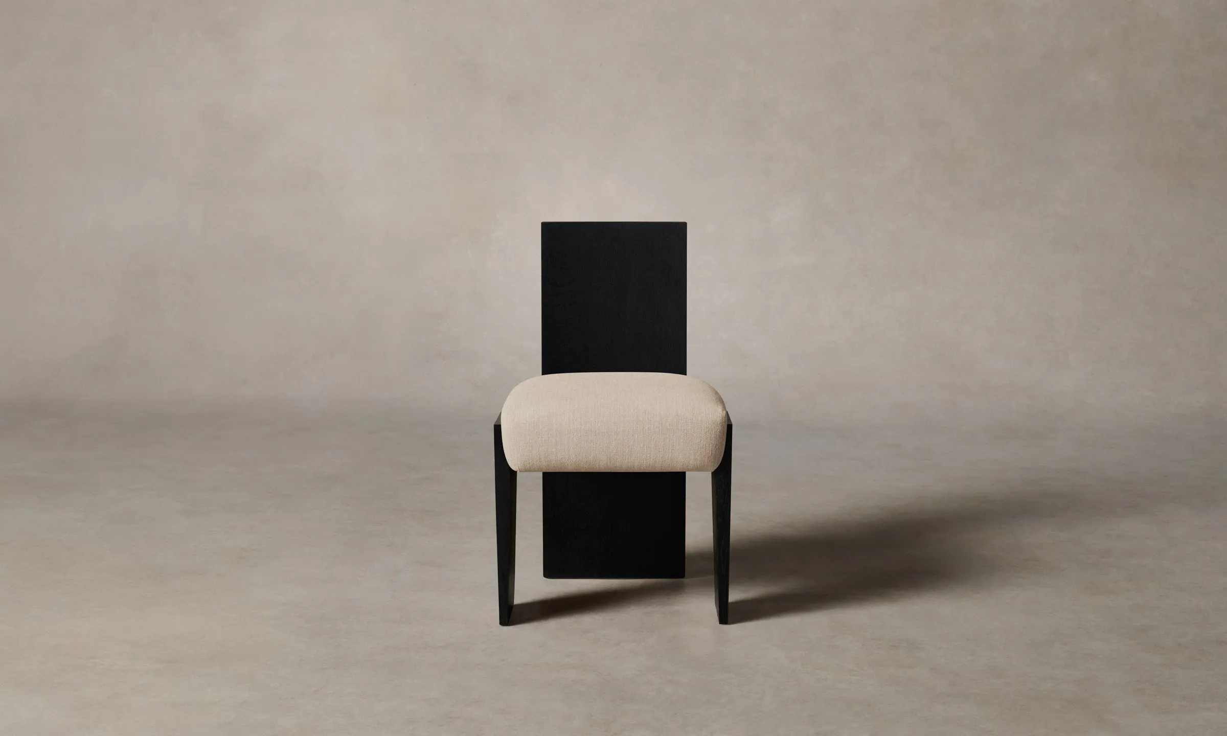 The Garrett Dining Chair - Heritage Belgian Linen Husk