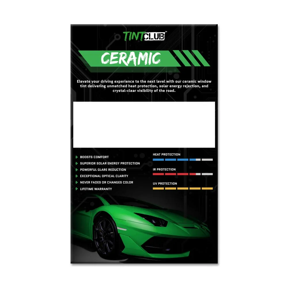 Tint Club Display Boards