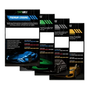Tint Club Display Boards