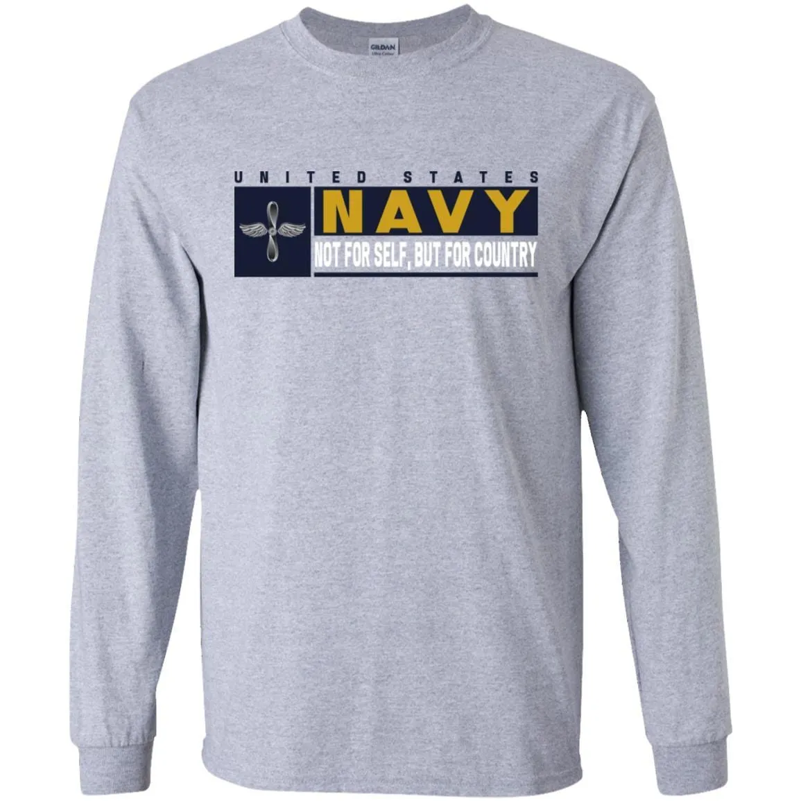 U.S Navy Aviation machinist's mate Navy AD- Not for self Long Sleeve - Pullover Hoodie