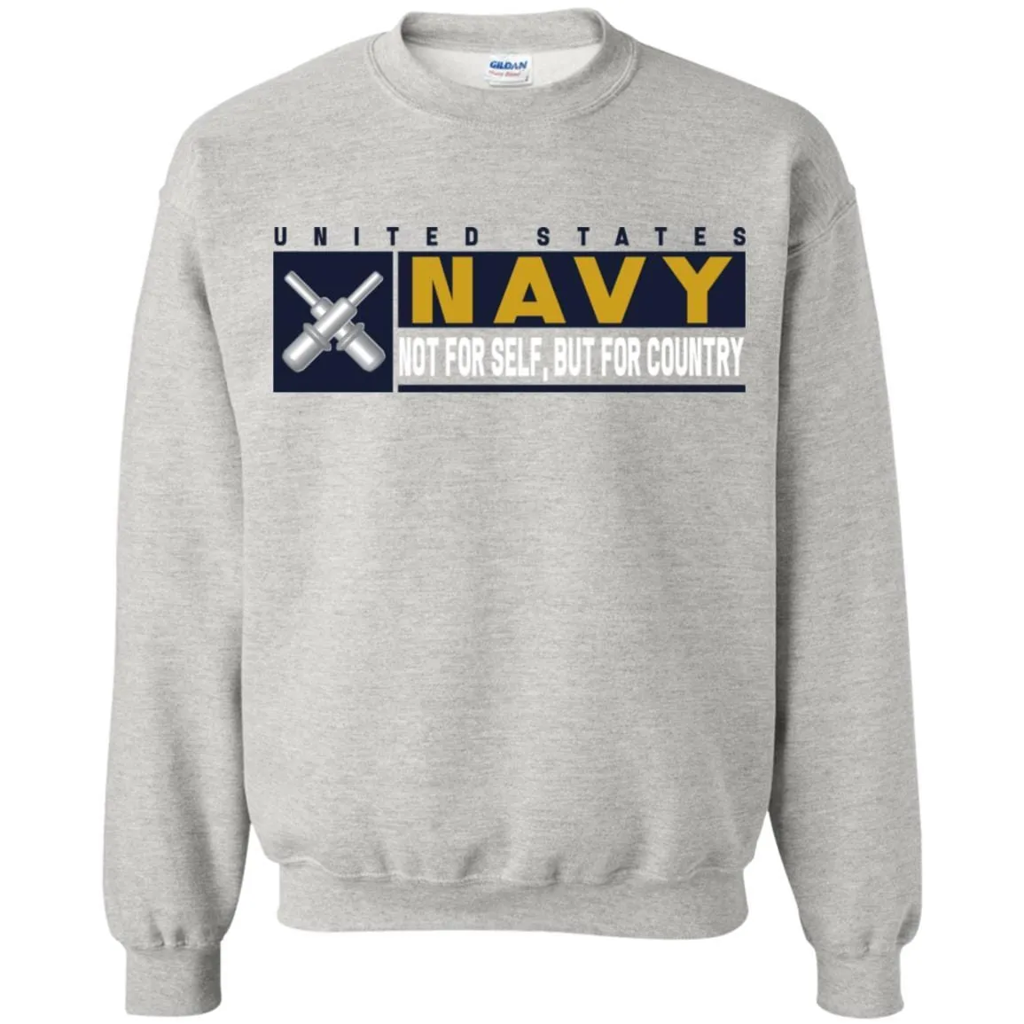 U.S Navy Gunner's mate Navy GM- Not for self Long Sleeve - Pullover Hoodie