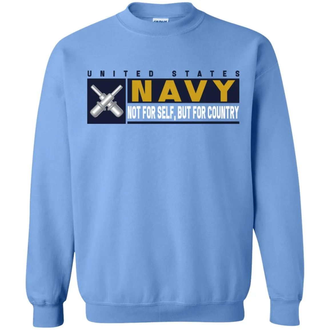 U.S Navy Gunner's mate Navy GM- Not for self Long Sleeve - Pullover Hoodie