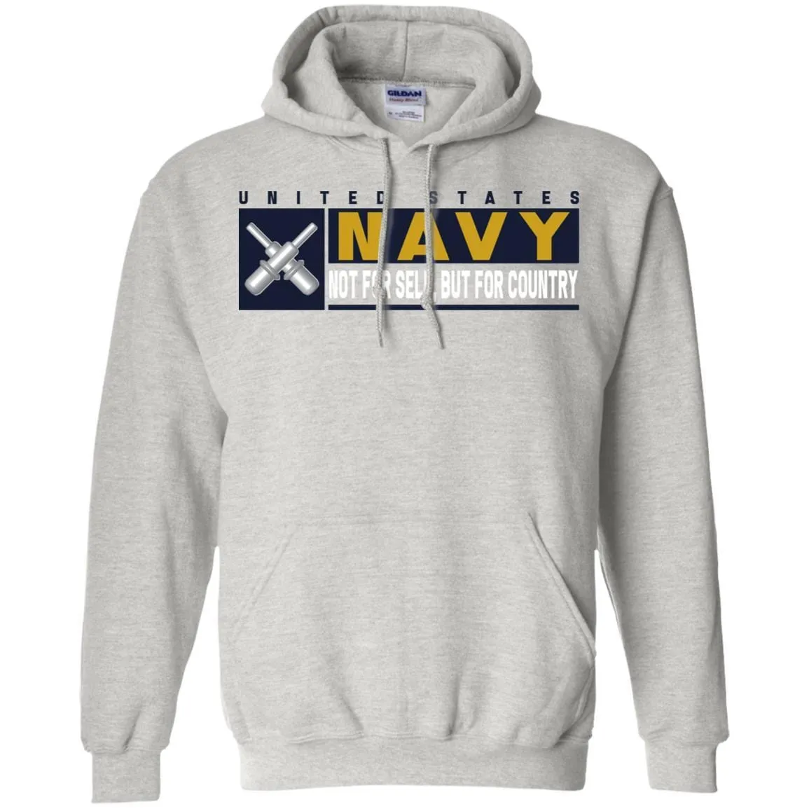 U.S Navy Gunner's mate Navy GM- Not for self Long Sleeve - Pullover Hoodie