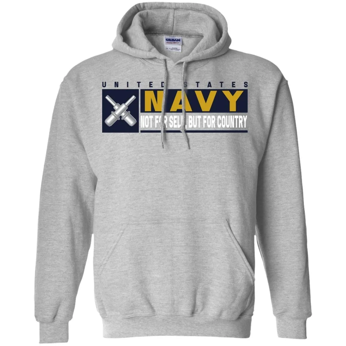 U.S Navy Gunner's mate Navy GM- Not for self Long Sleeve - Pullover Hoodie