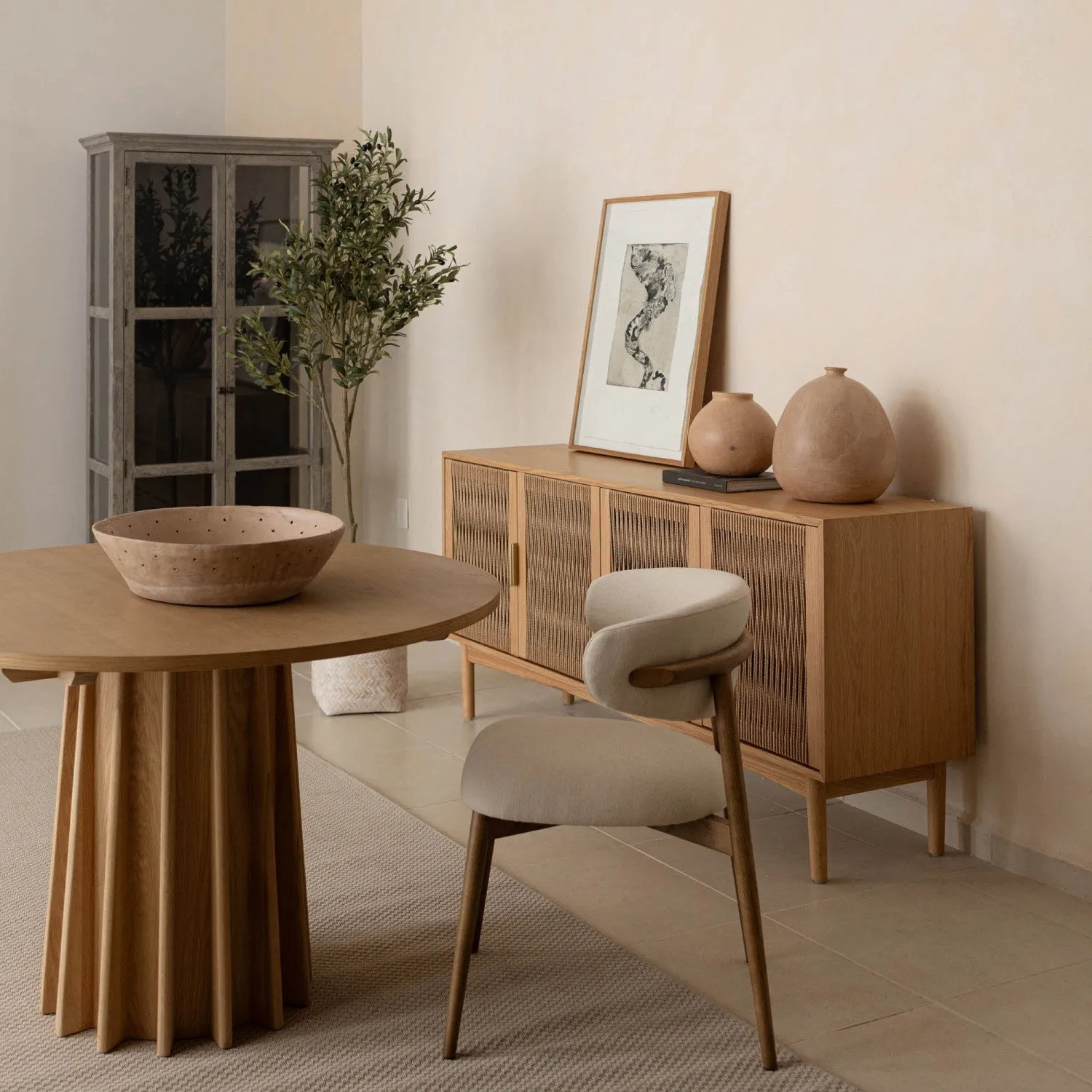 Veyda Dining Chair - Savile Flax