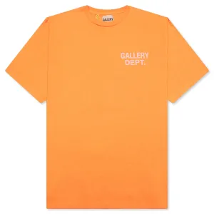 Vintage Souvenir Tee - Bright Orange