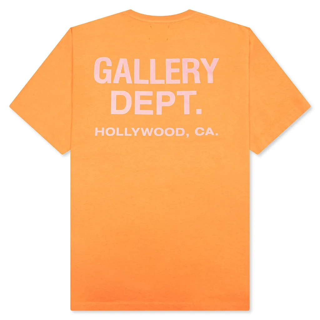 Vintage Souvenir Tee - Bright Orange