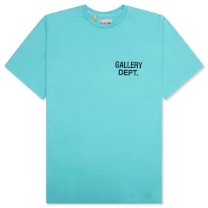 Vintage Souvenir Tee - Light Teal