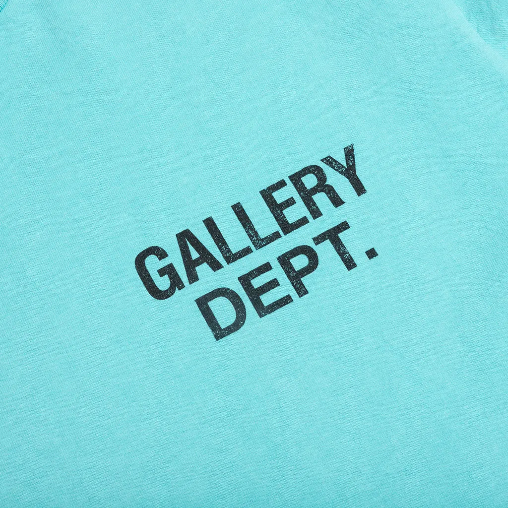 Vintage Souvenir Tee - Light Teal