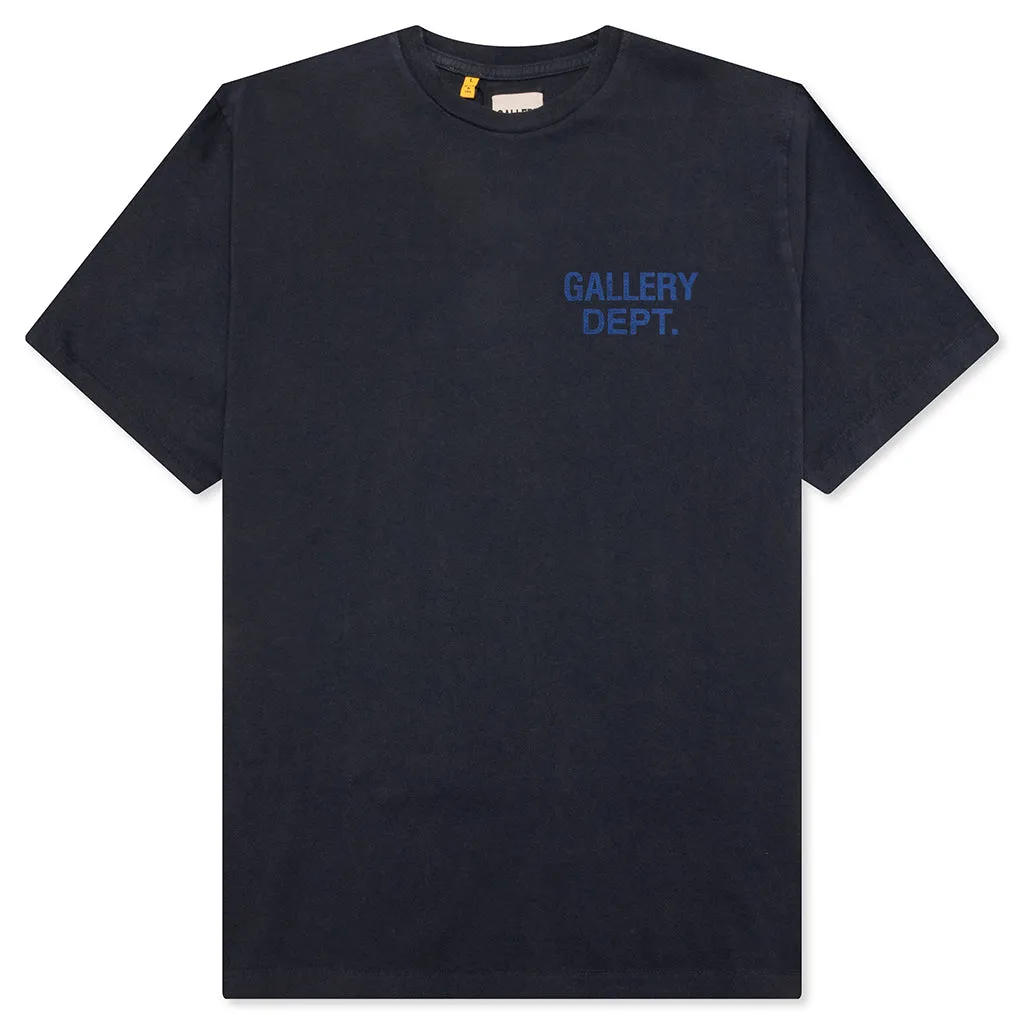 Vintage Souvenir Tee - Washed Black