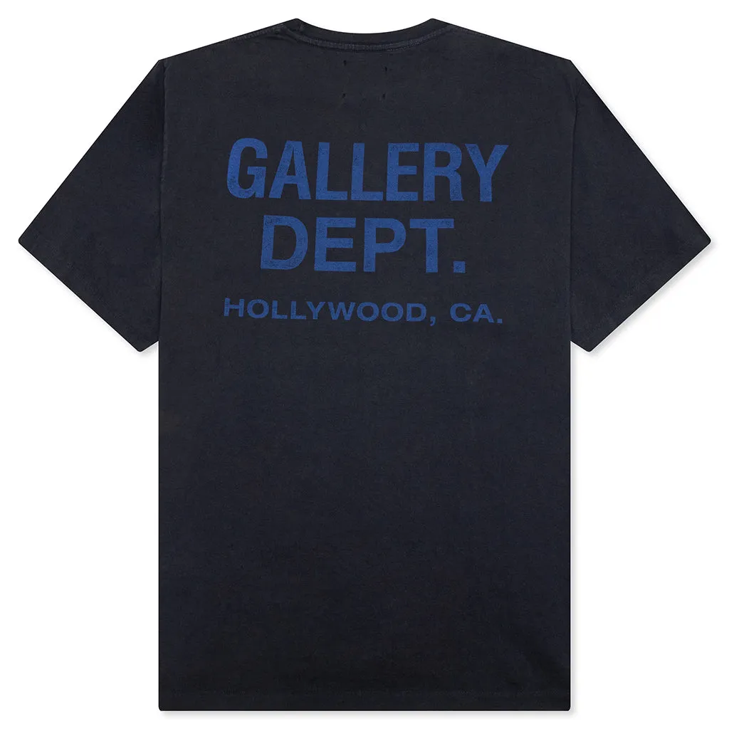 Vintage Souvenir Tee - Washed Black