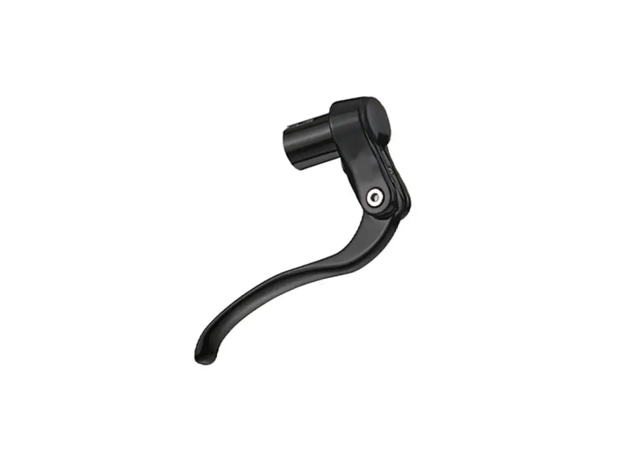 Wabi Bullhorn Bar End Brake Levers, Black or Silver, Pair