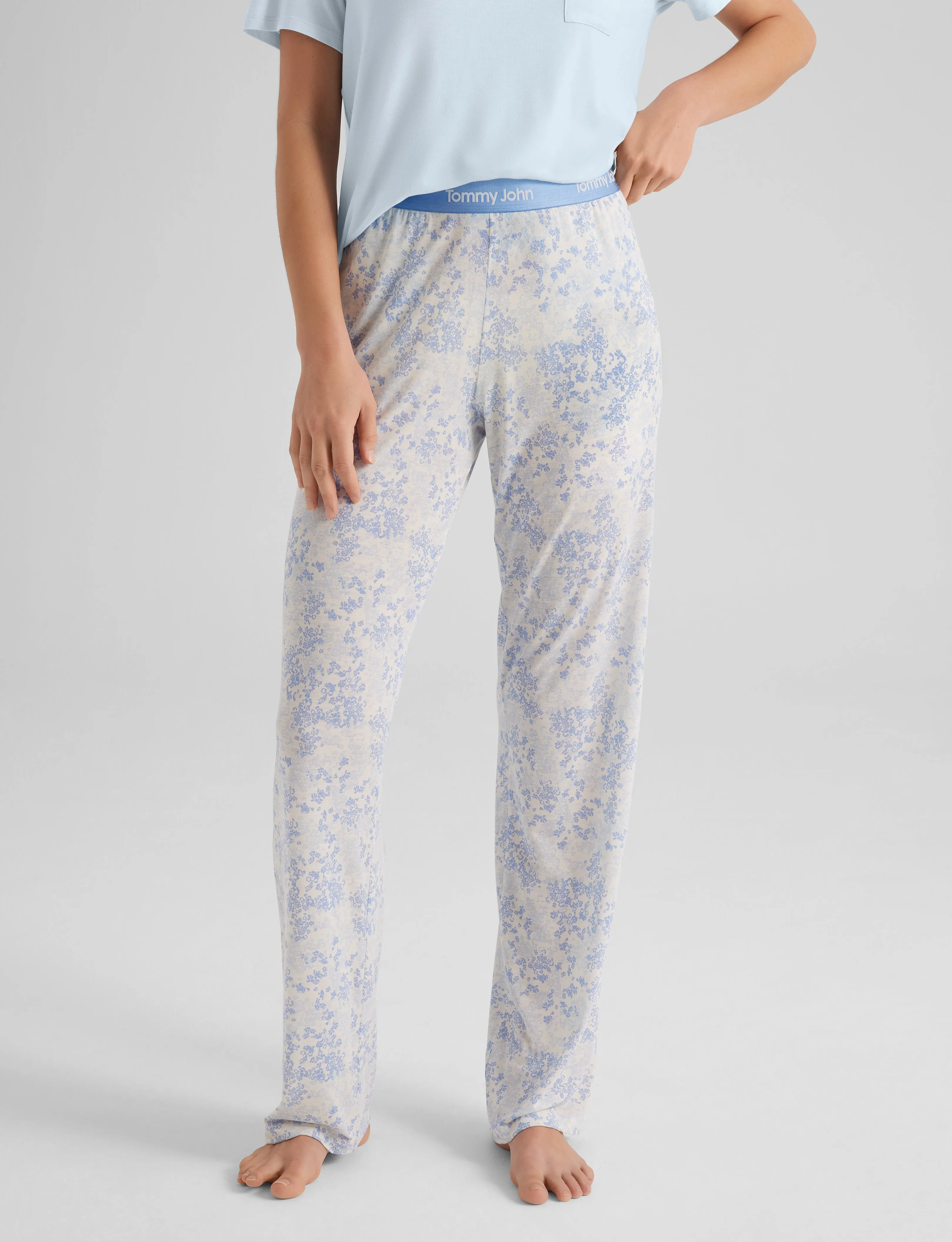 Women's Second Skin Sleep Pocket Tee & Pant Set