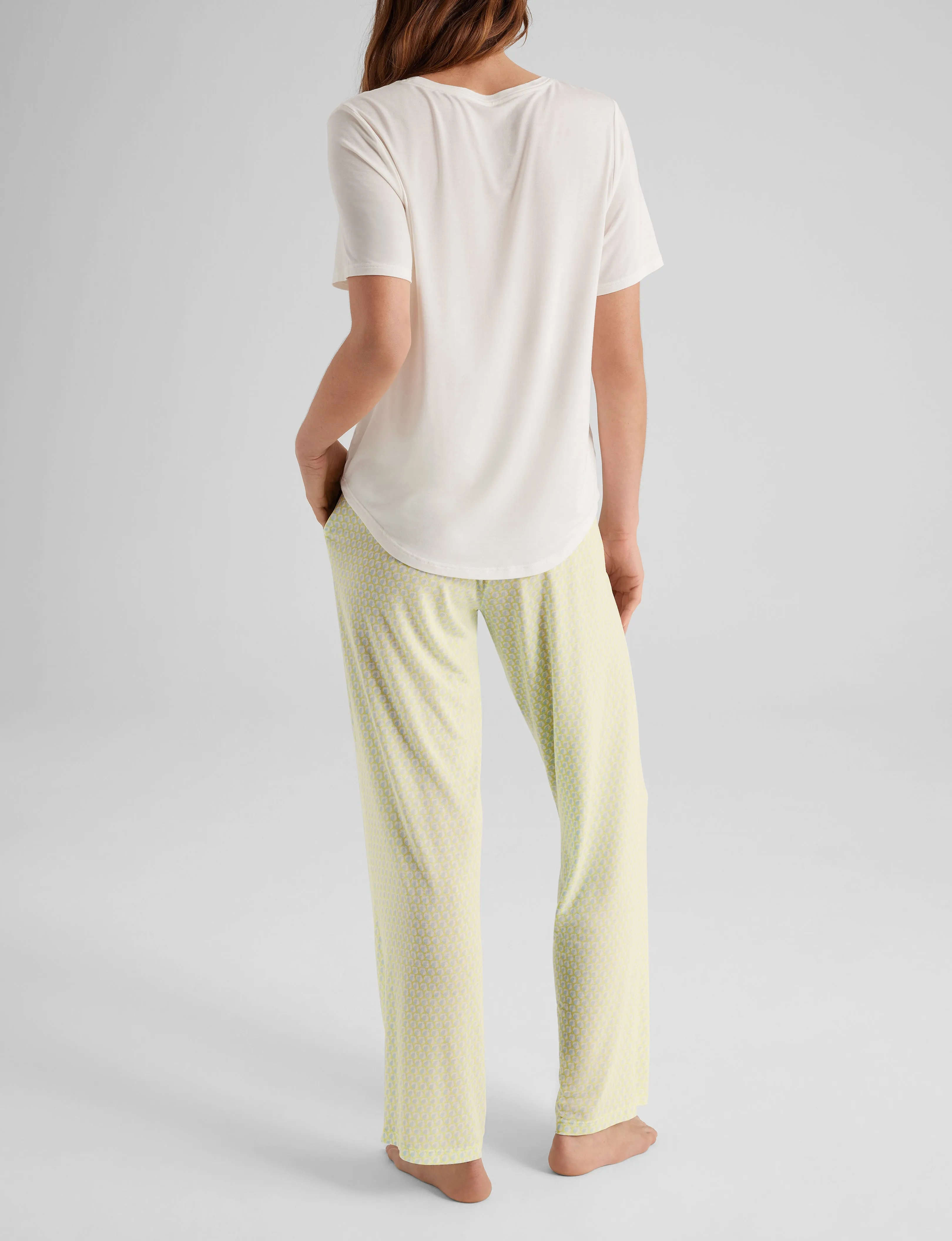 Women's Second Skin Sleep Pocket Tee & Pant Set