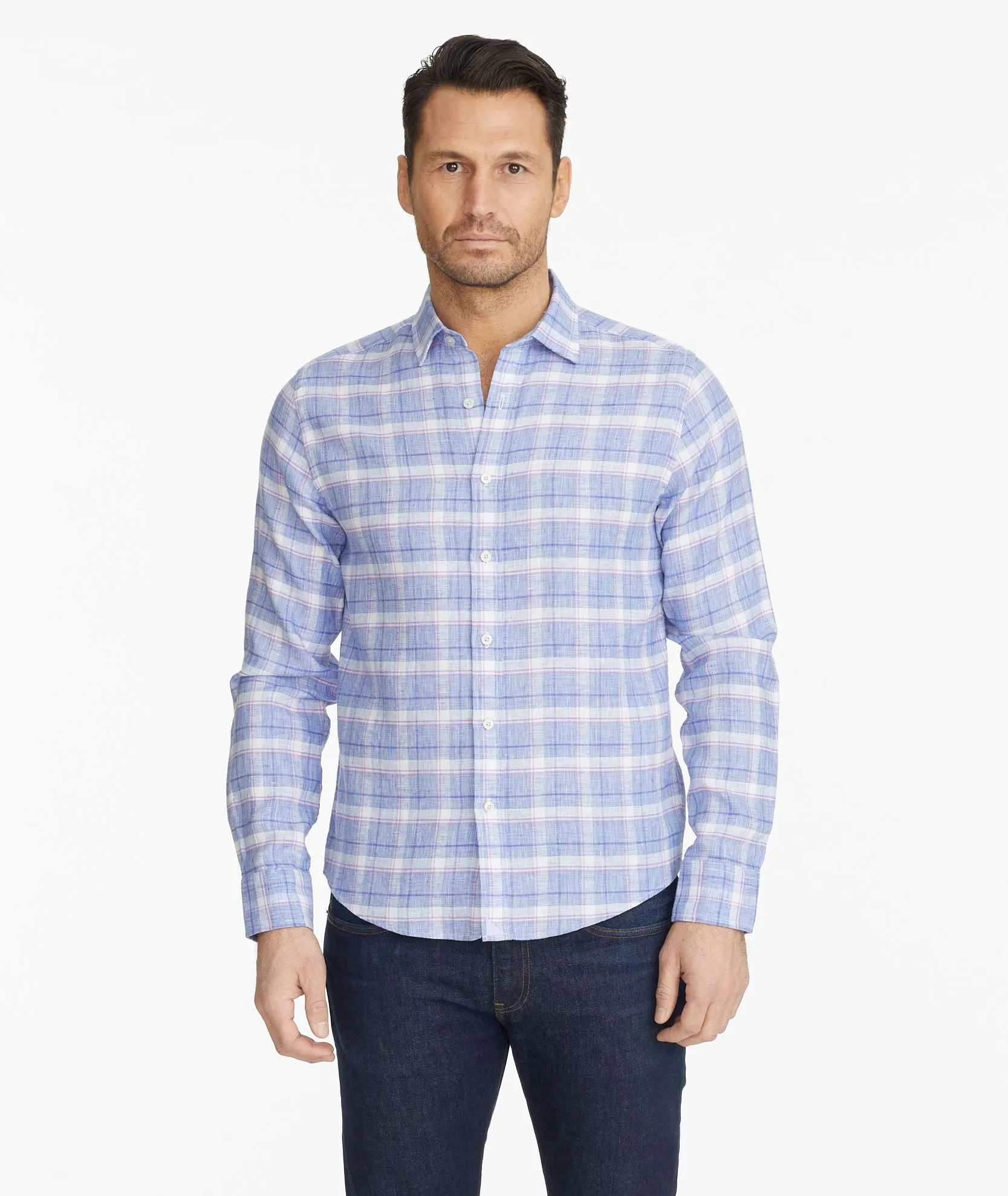Wrinkle-Resistant Linen Berardo Shirt - FINAL SALE
